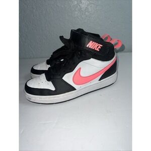 Nike All Day Play Little‎ Kid Girl US Size 3.5 Black Pink White CD7782-005